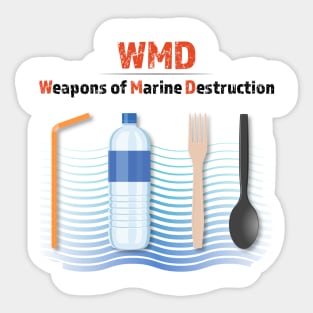 WMD - Weapons of Marine Destruction Sticker